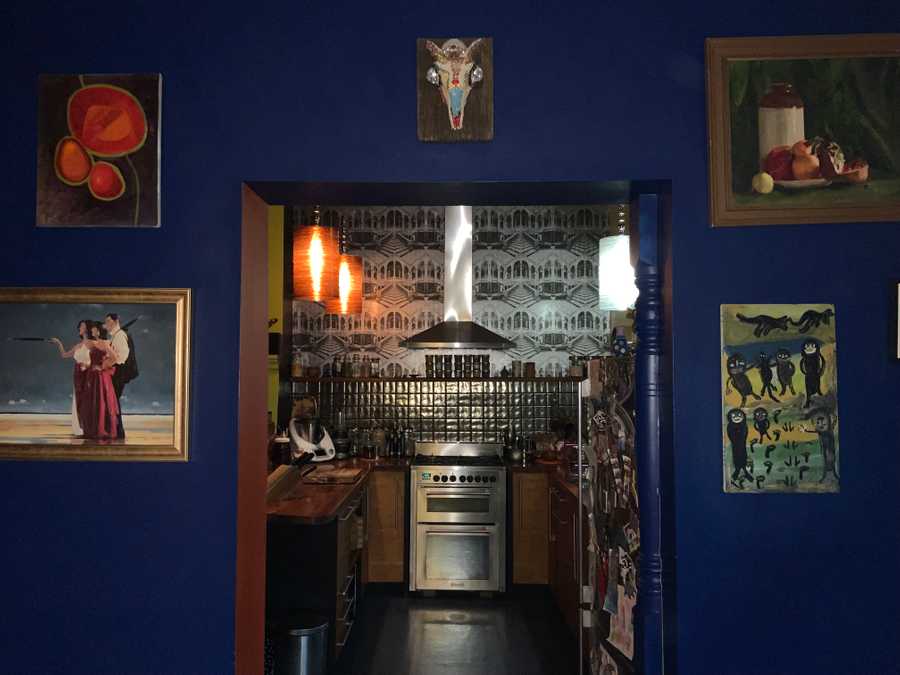 Eclectic Room in a Vibrant Home!