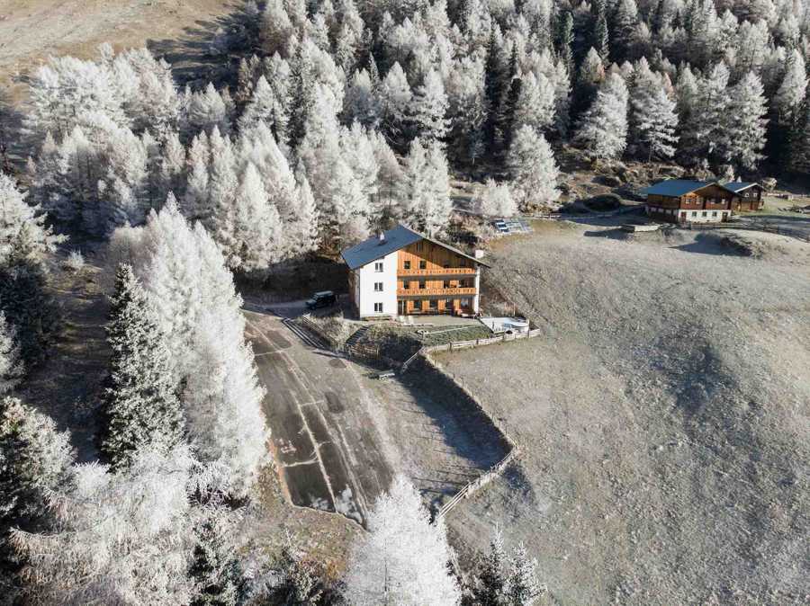 A remote mountain retreat, with daily yoga and guided hikes.