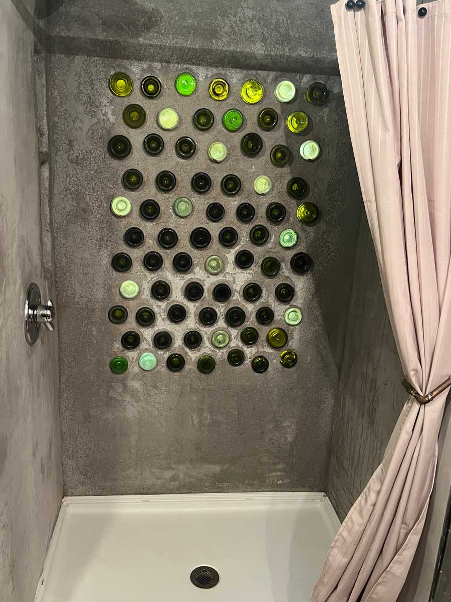 Bed, bath, living & game room in basement of large vegan home in Denver suburbs