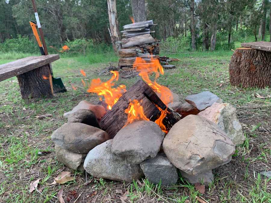 Organic Veggie Farm Camping