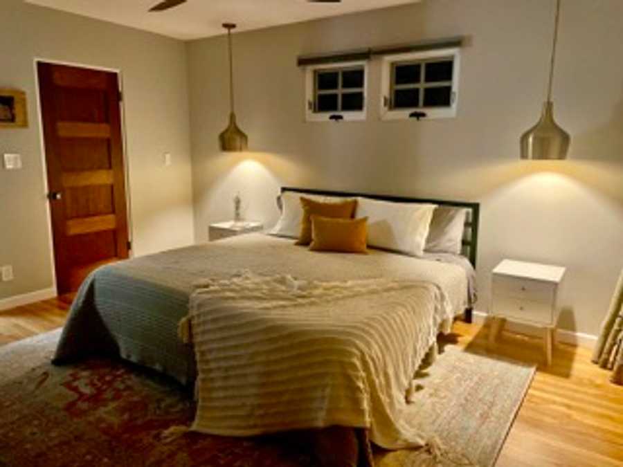 Master Bedroom in Cozy Point Loma Escape