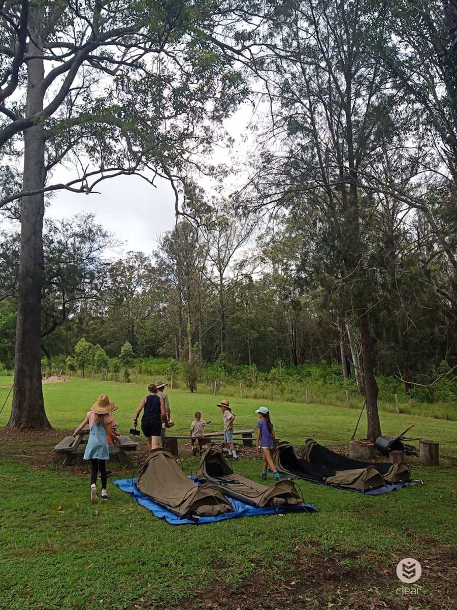 Organic Veggie Farm Camping