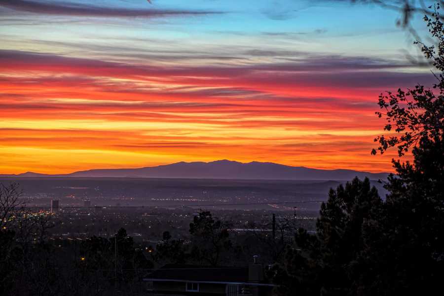 Mountain foothills home in Land of Enchantment