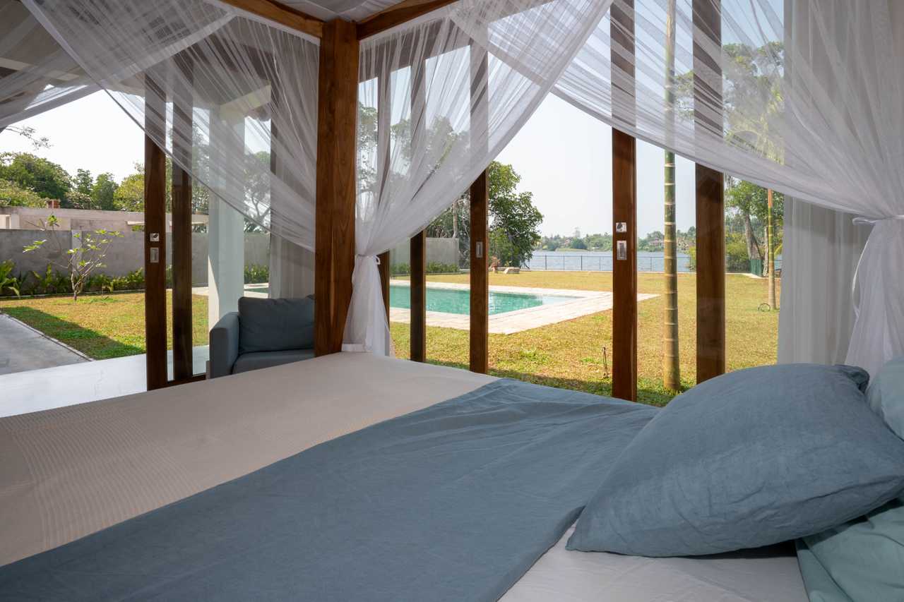 plantbased River view villa with swimming pool