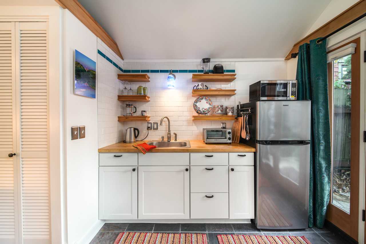 Secluded patio cottage right by all the action