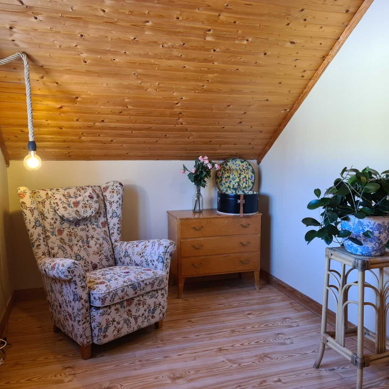Guesthouse with a new food forest in a small village