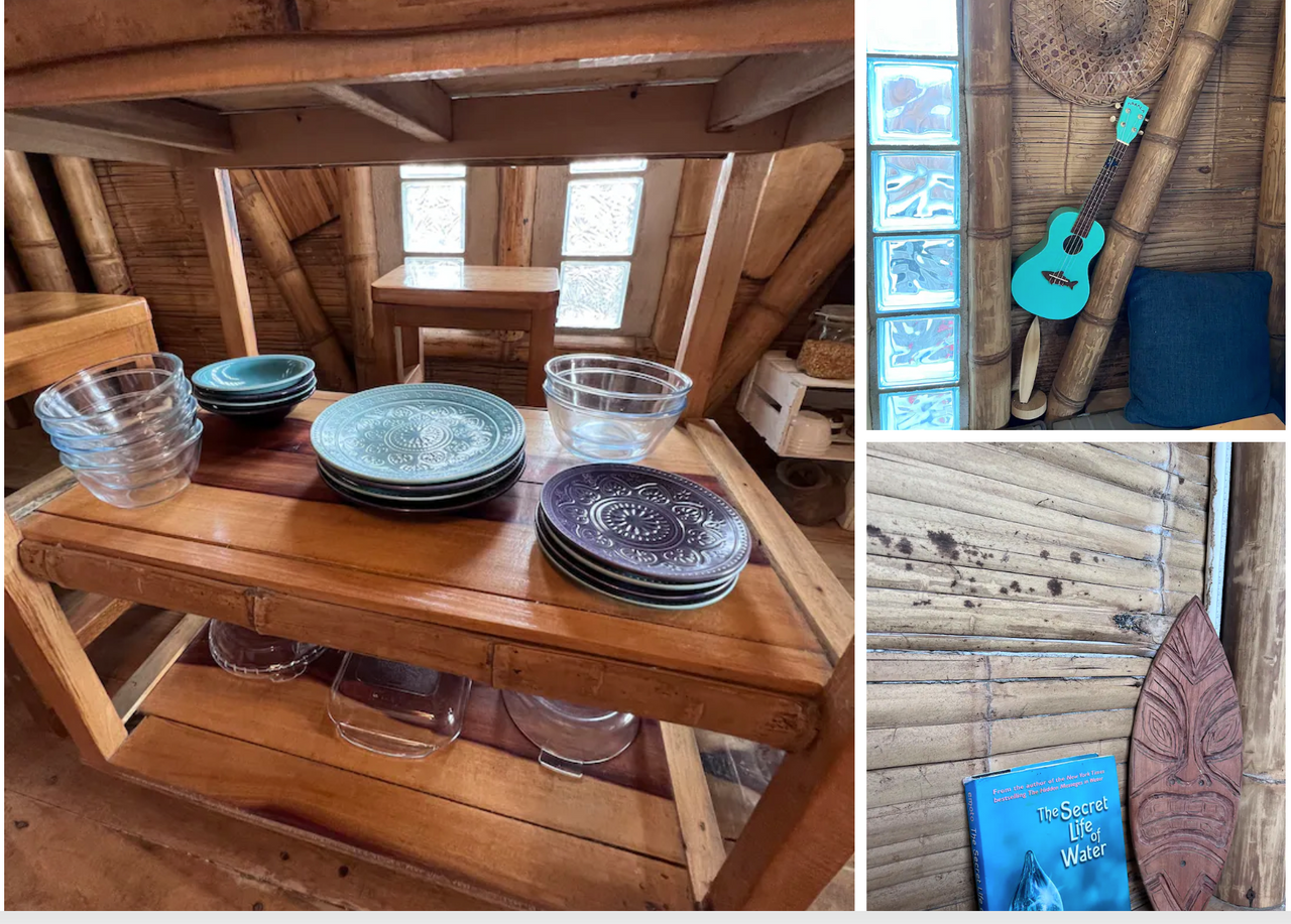 Stylish 2 floors with cafe style work space, real tub, and best views on beach!