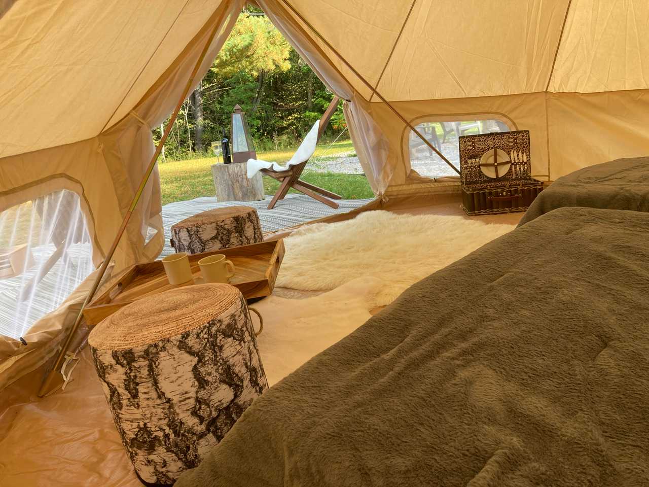 Family Glamping at Ivy’s Wish Sanctuary