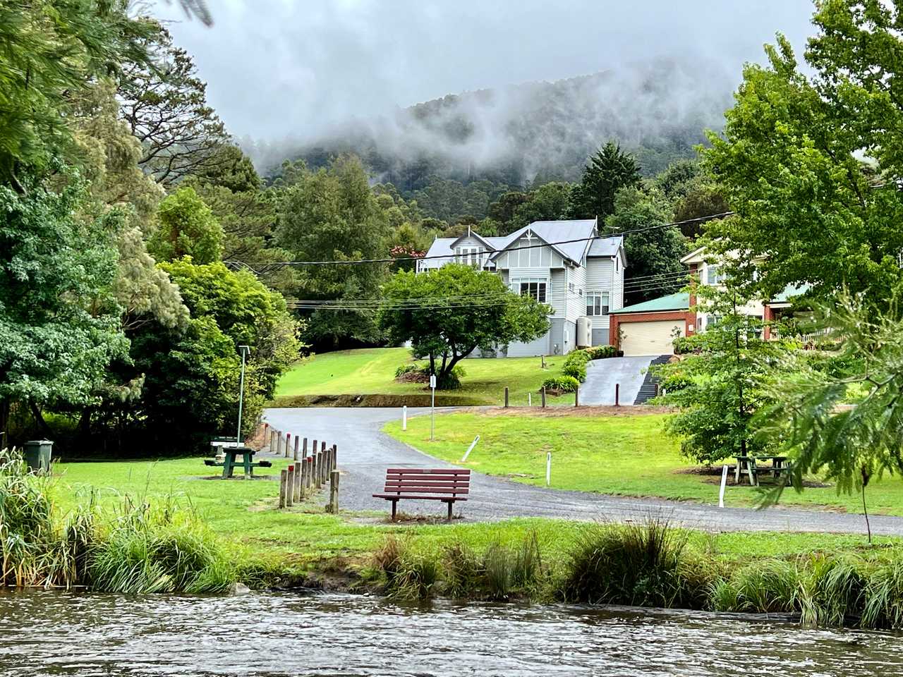Lucille is a stunning home on the Yarra River with amazing views. 