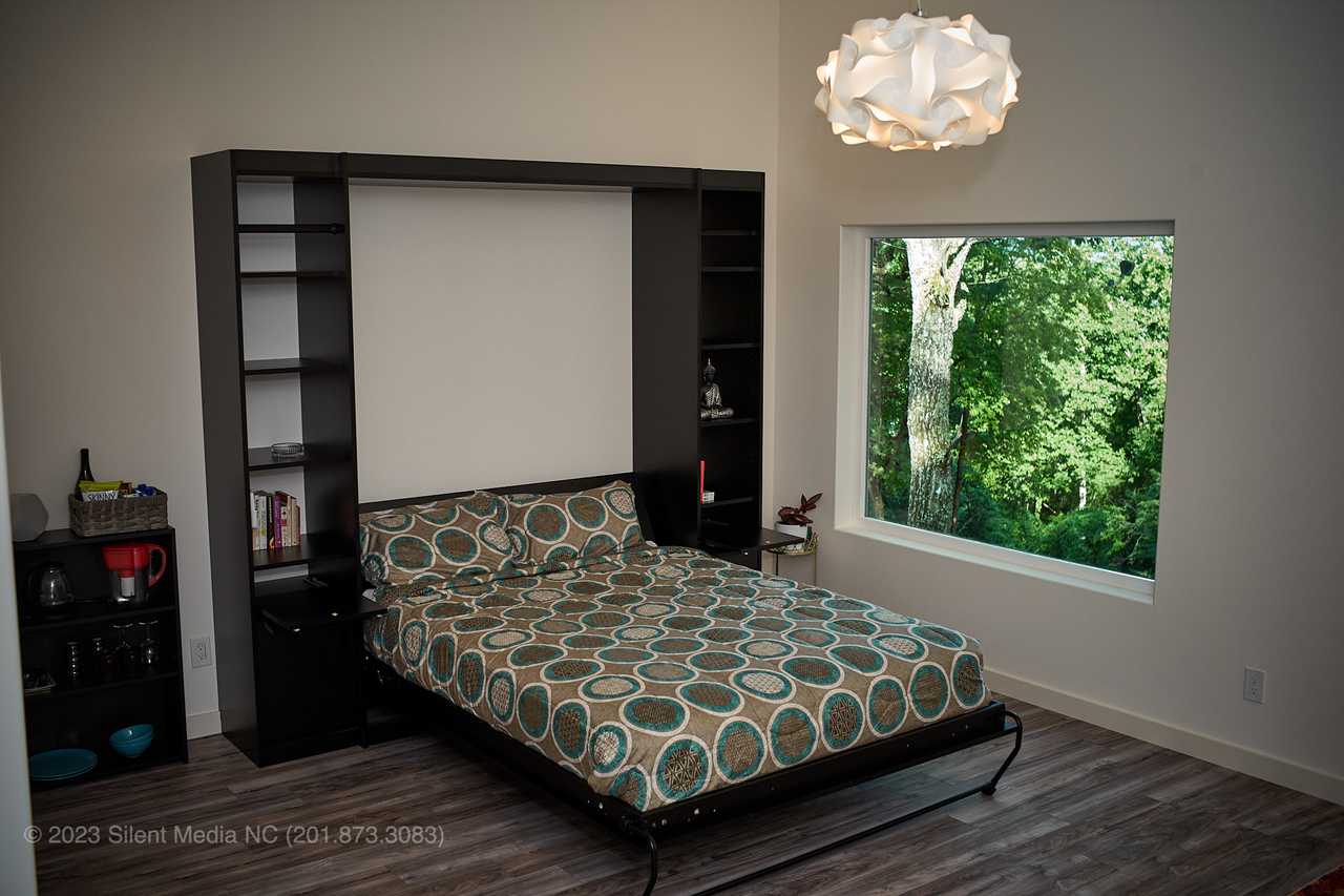 Modern, Chic Studio with Mtn views, workspace & option for vegan Indian food!