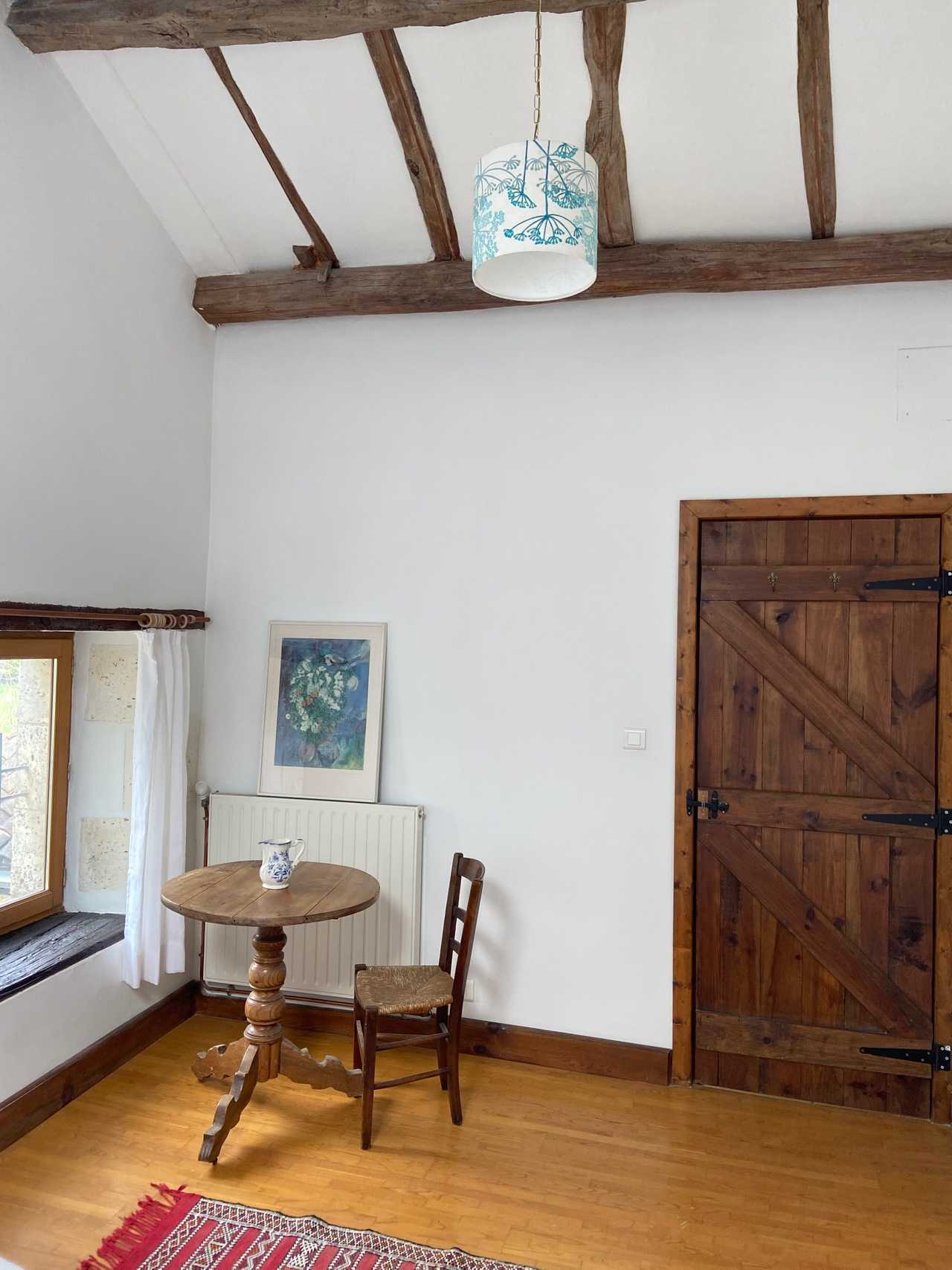Vegan B&B in the Charente Limousine, rural France - additional bedroom 