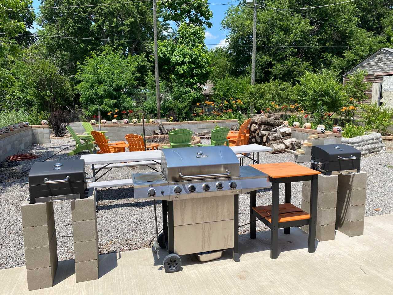 EZ 1 mile to Ft Sill -Sleeps 9 +Firepit/Grill!! Super Cute!