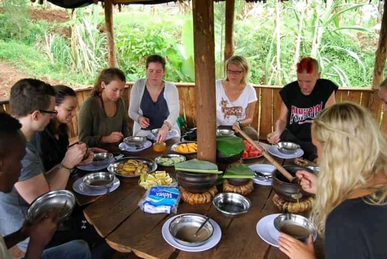 Maasai Homestay with African food and Swahili culture