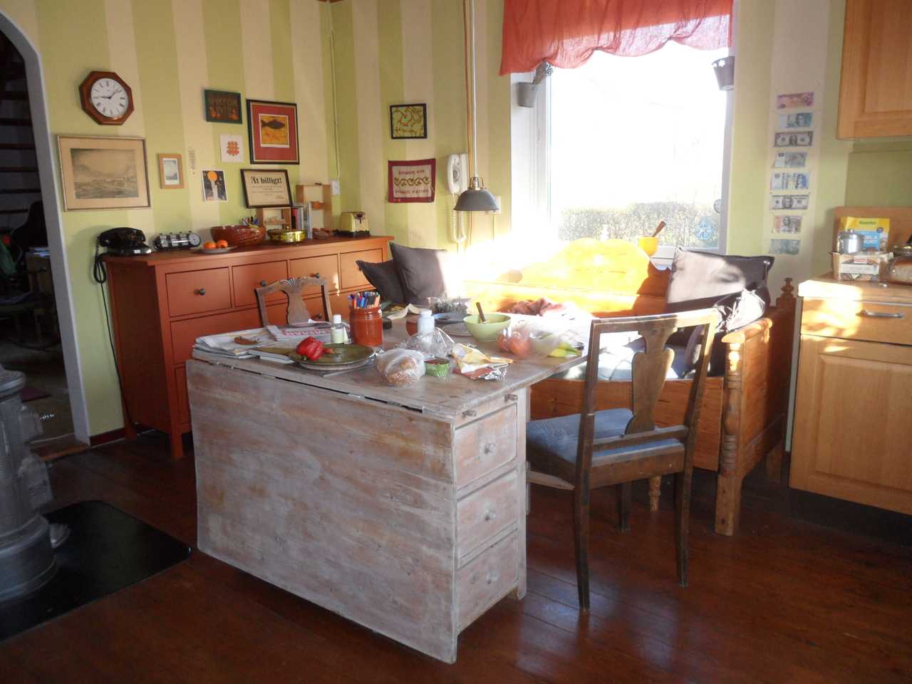 Bedroom in small village