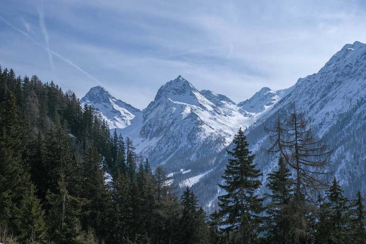A remote mountain retreat, with daily yoga and guided hikes.