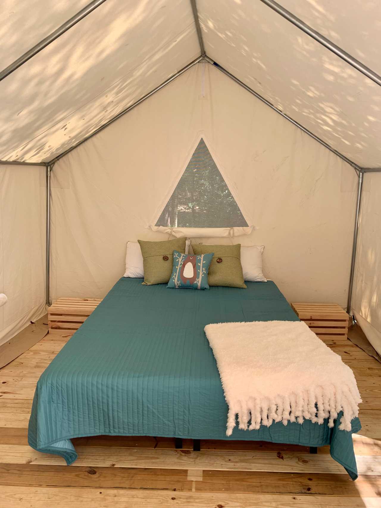 Unique Glamping Tent at Farm Sanctuary 
