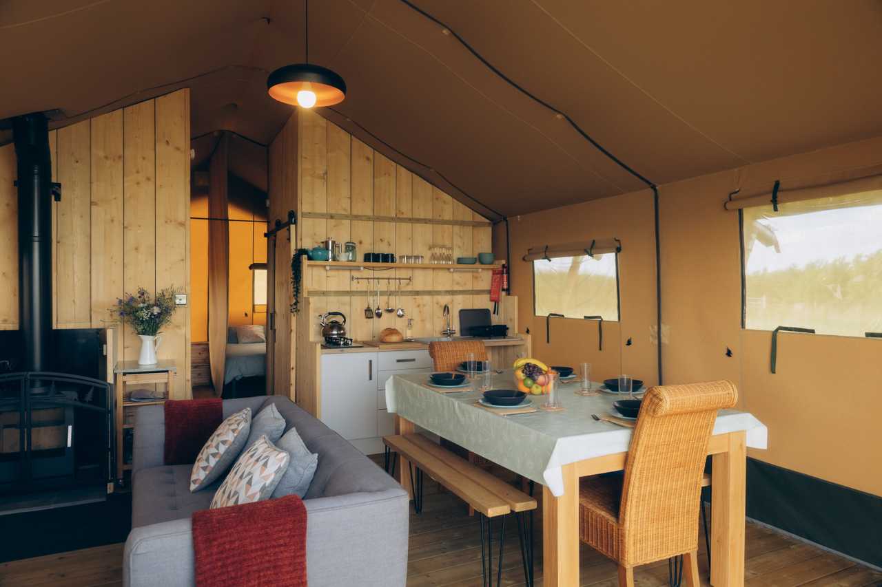 Vegan Glamping in Cambridgeshire. Stay at the Uk's first vegan glamping site.