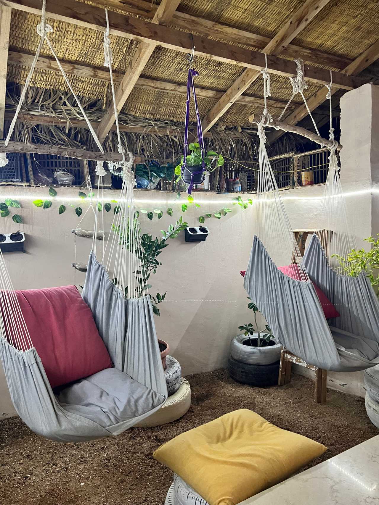 Rose quartz room in an eco-friendly vegan house