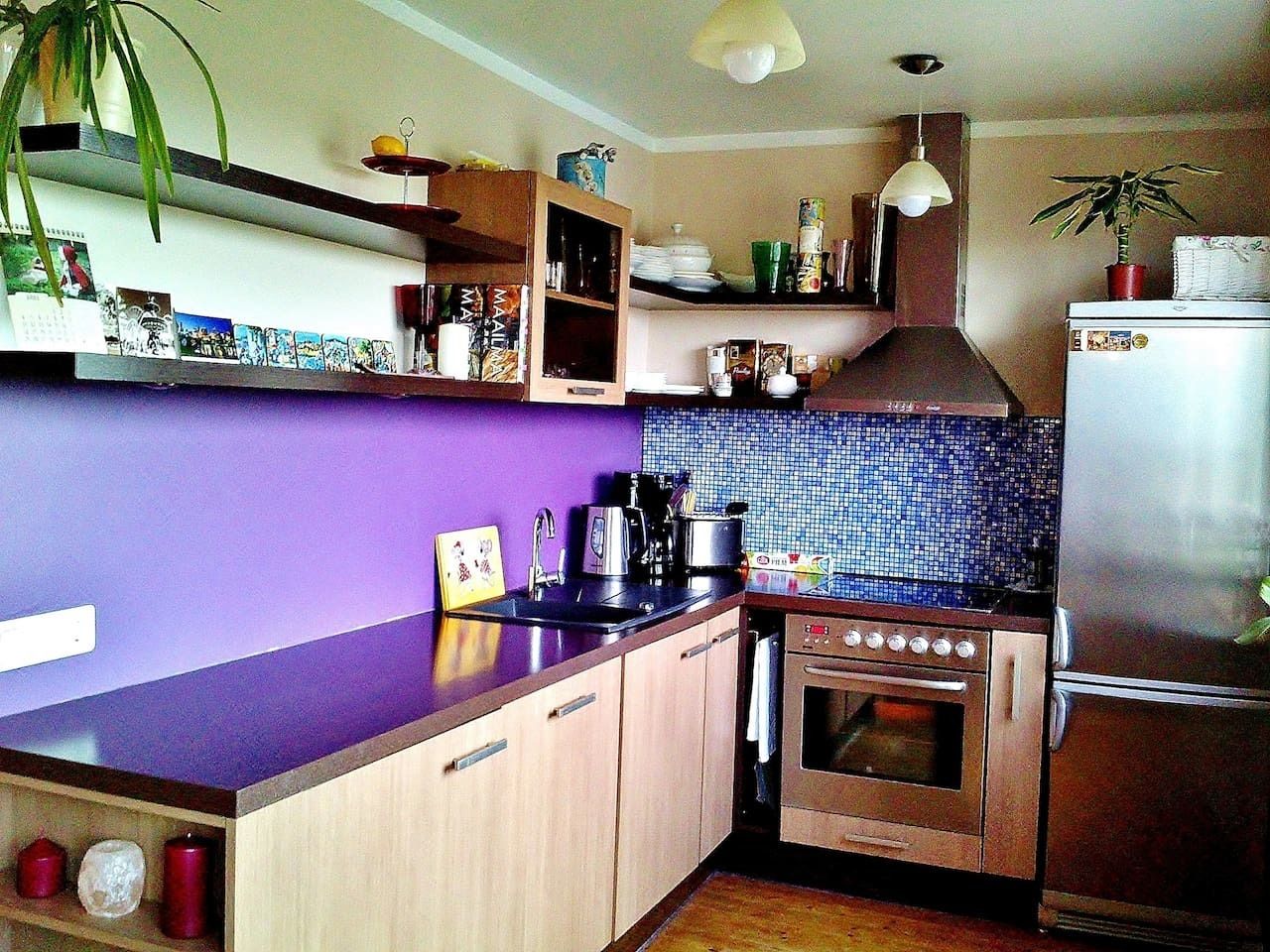 Clean and cozy 3- room apartment near Beach(500m)/Surfclub/Seaview!