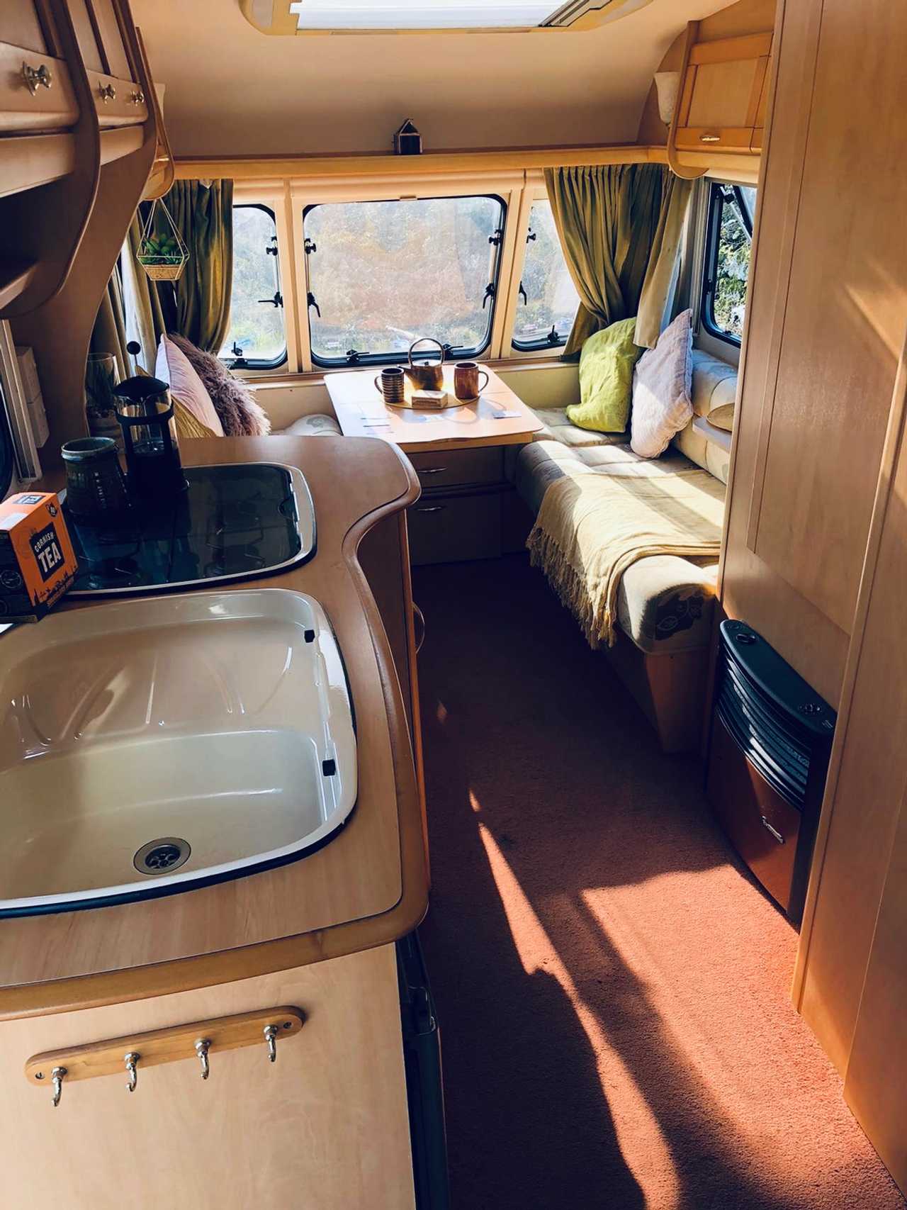 Cozy camper on the wild side of St Ives.