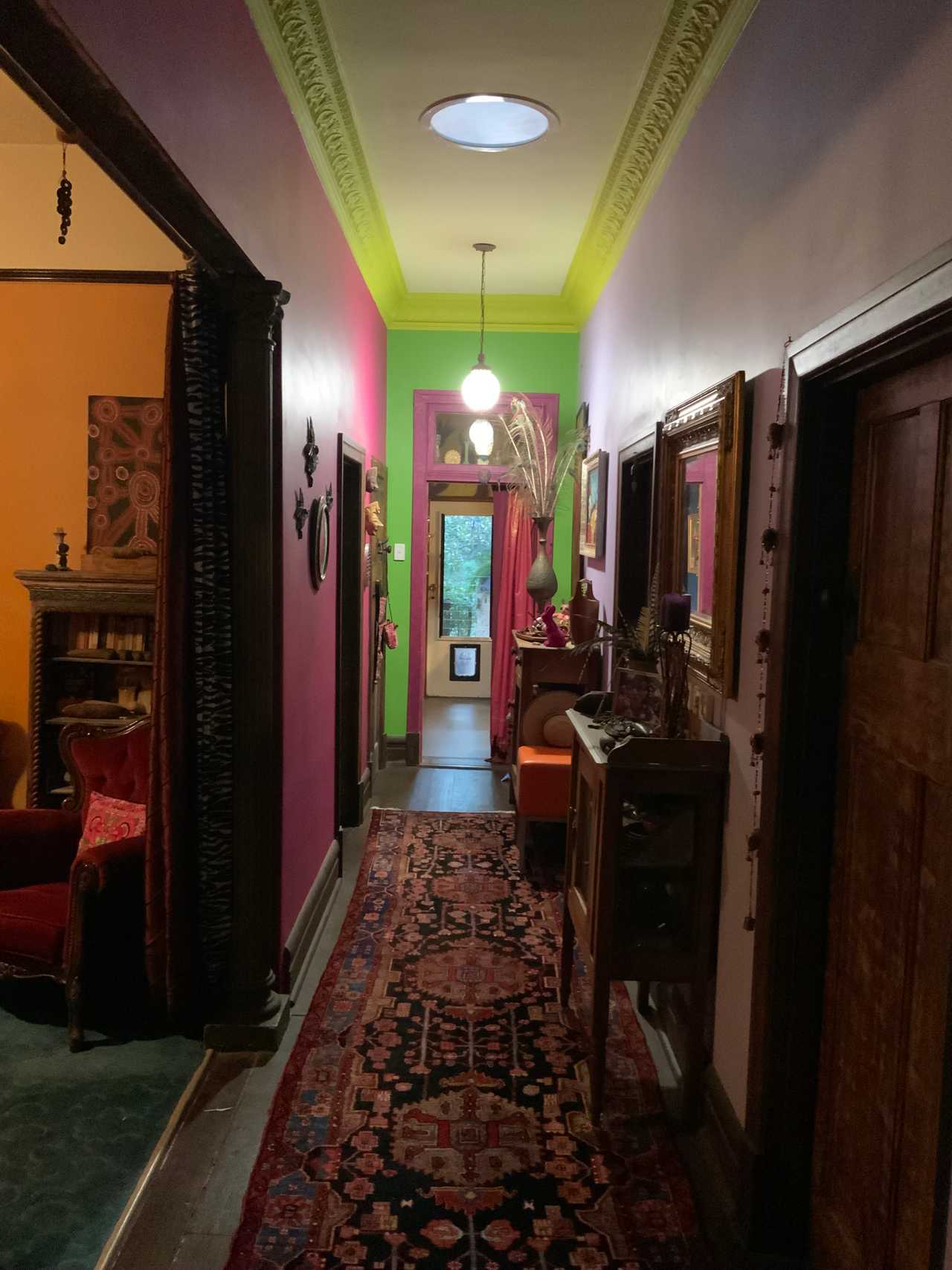 Eclectic Room in a Vibrant Home!