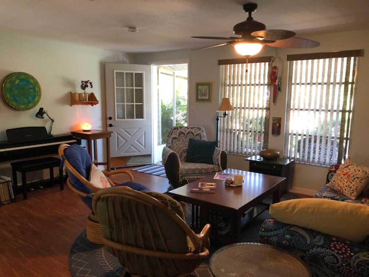 Living Heart Sanctuary in a quaint Florida coastal town near beautiful beaches