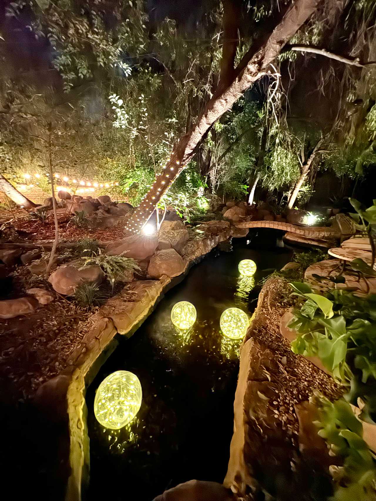 Spiritual Sanctuary and Wellness Center with Temple, Pool, Pond and Gardens