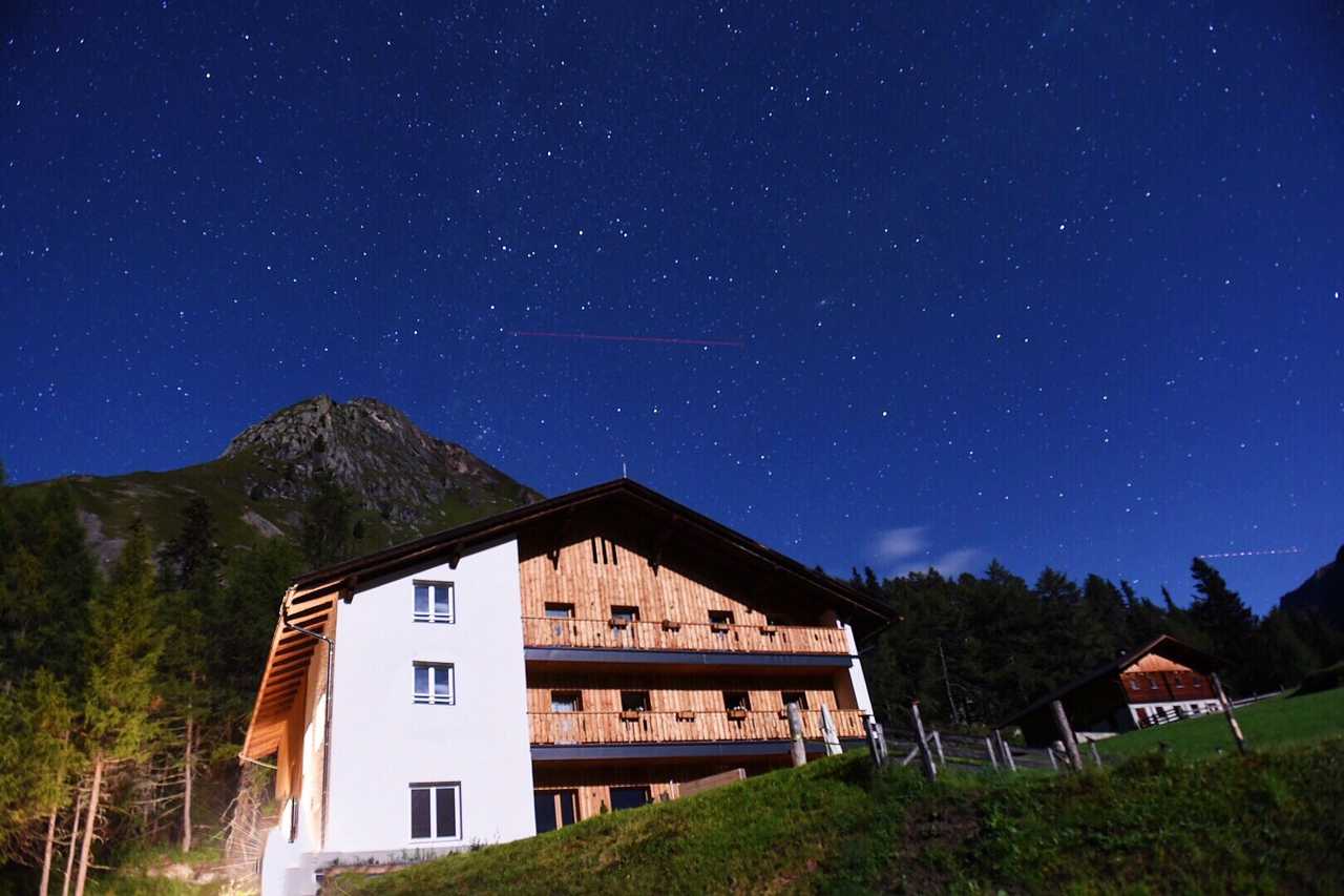 A remote mountain retreat, with daily yoga and guided hikes.
