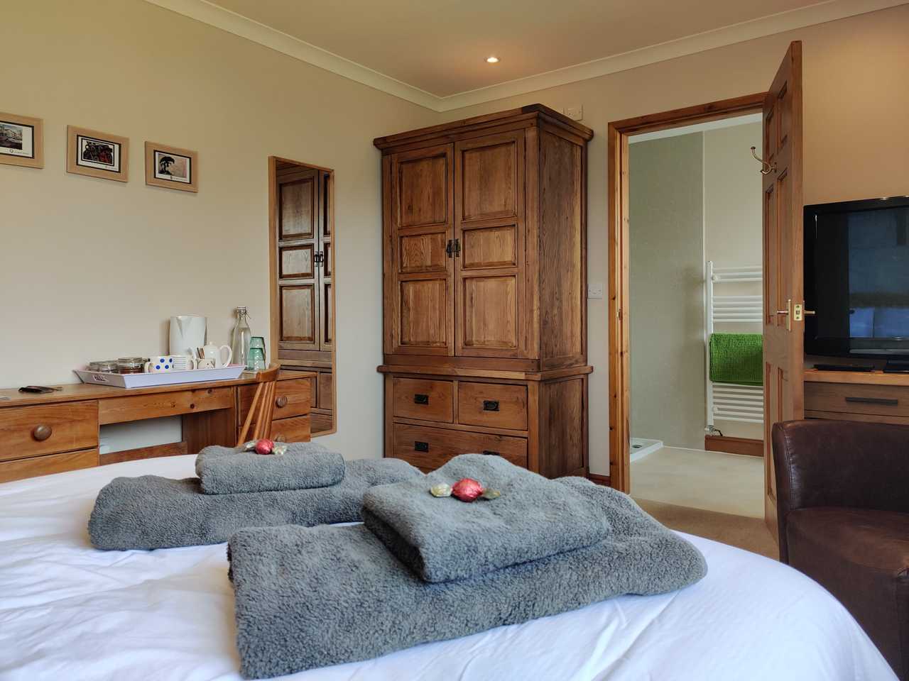 Nant Gloyw b&b, where little touches make a big difference.  Room 1