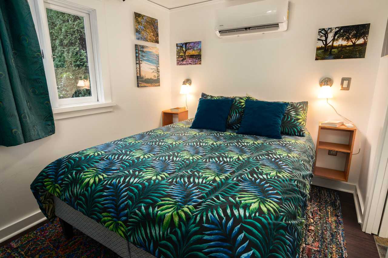 Secluded patio cottage right by all the action