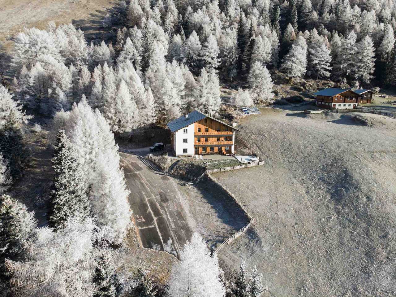 A remote mountain retreat, with daily yoga and guided hikes.