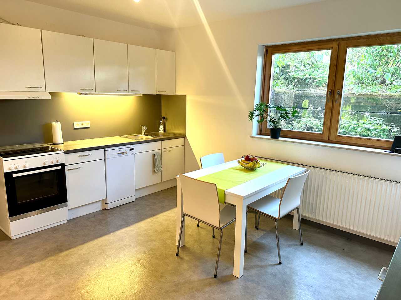spacious appartment with mindlowing food
