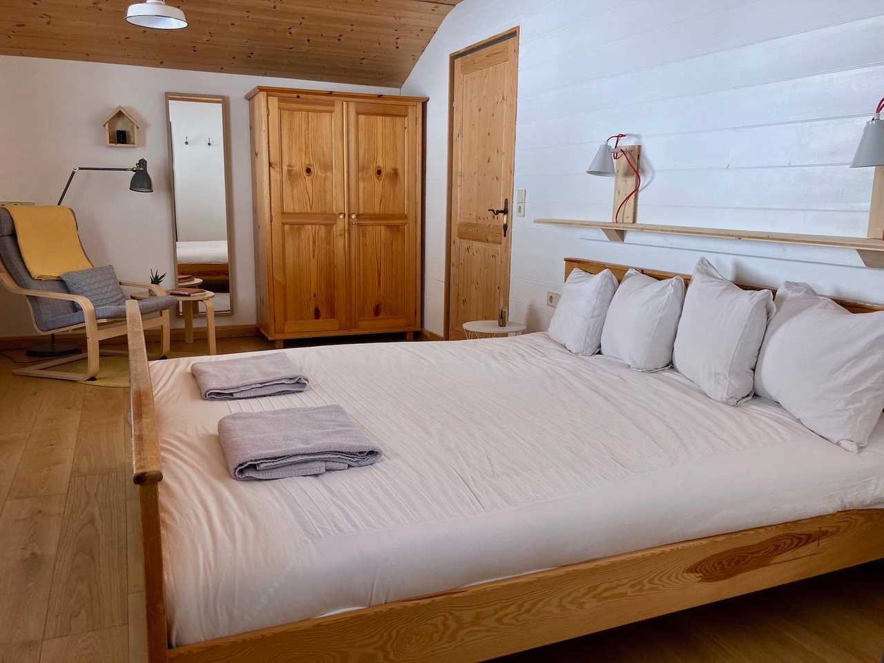 A remote mountain retreat, with daily yoga and guided hikes.