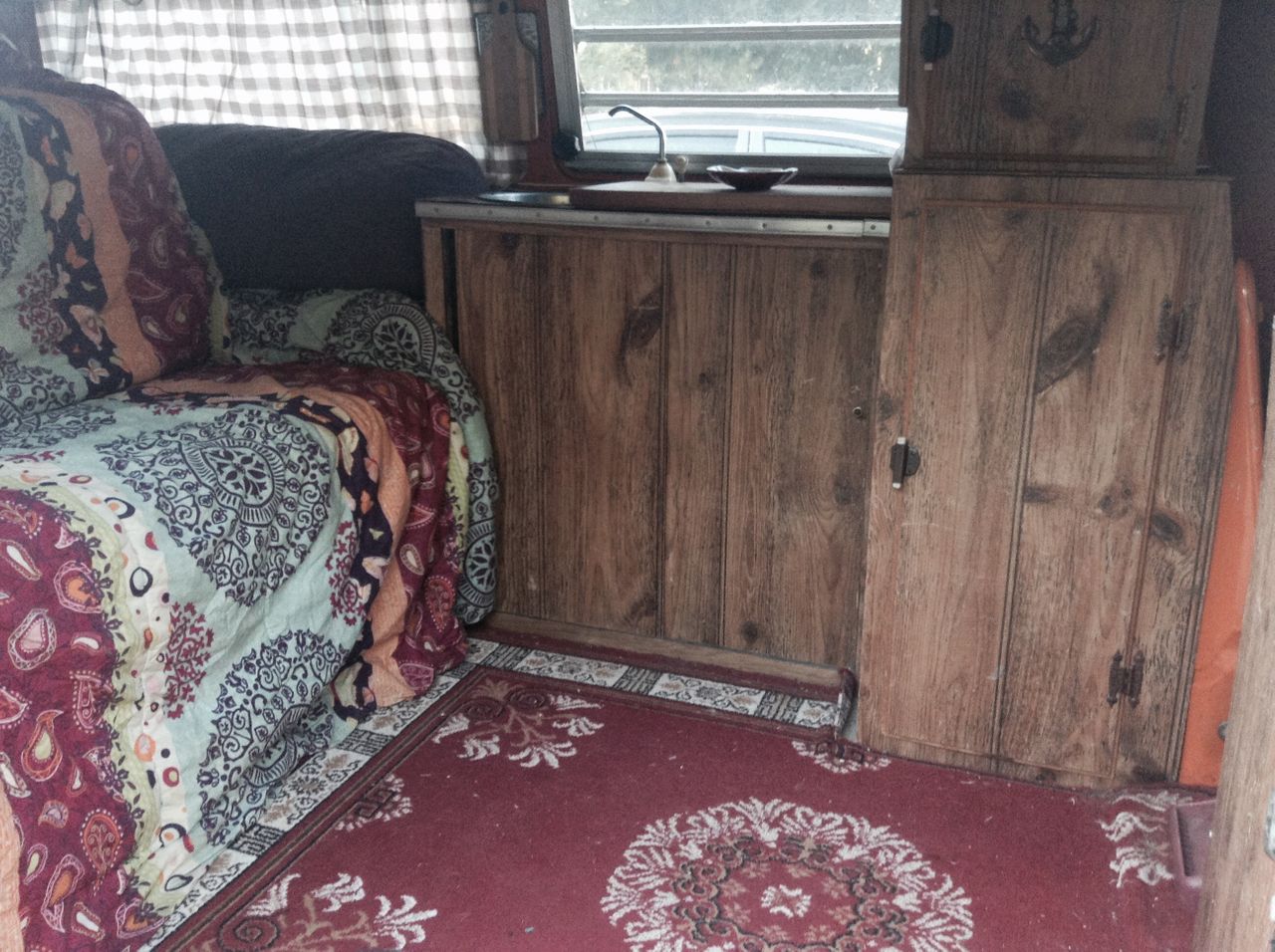 Cozy Stay in a Vintage VW Van, Available Now for Vegan BnB Stays!