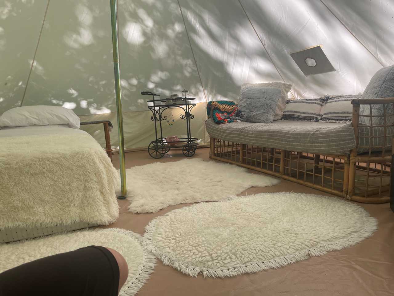 Family Glamping at Ivy’s Wish Sanctuary