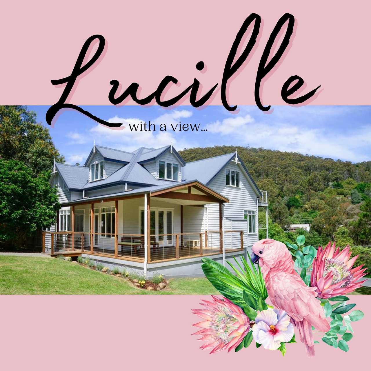 Lucille is a stunning home on the Yarra River with amazing views. 