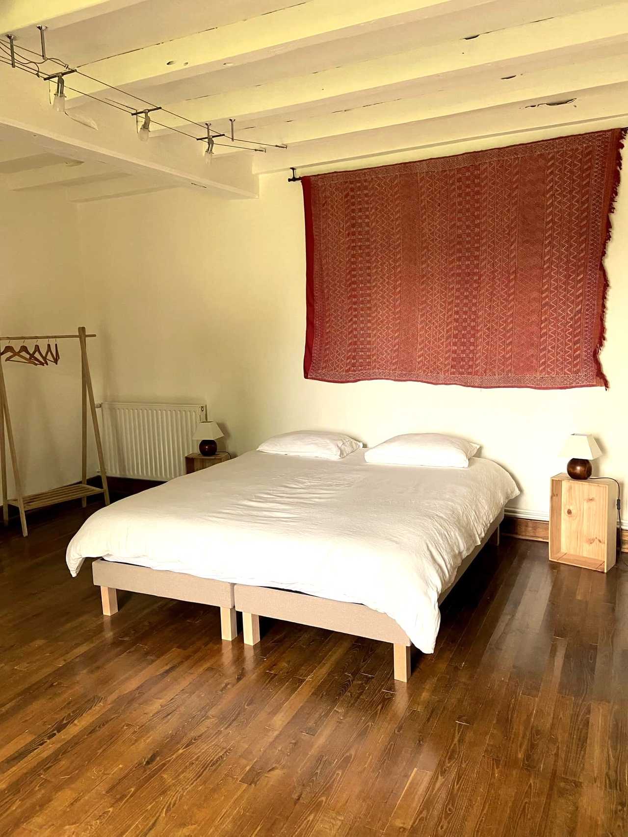 Vegan B&B in the Charente Limousine, rural France - Bedroom 1, GF