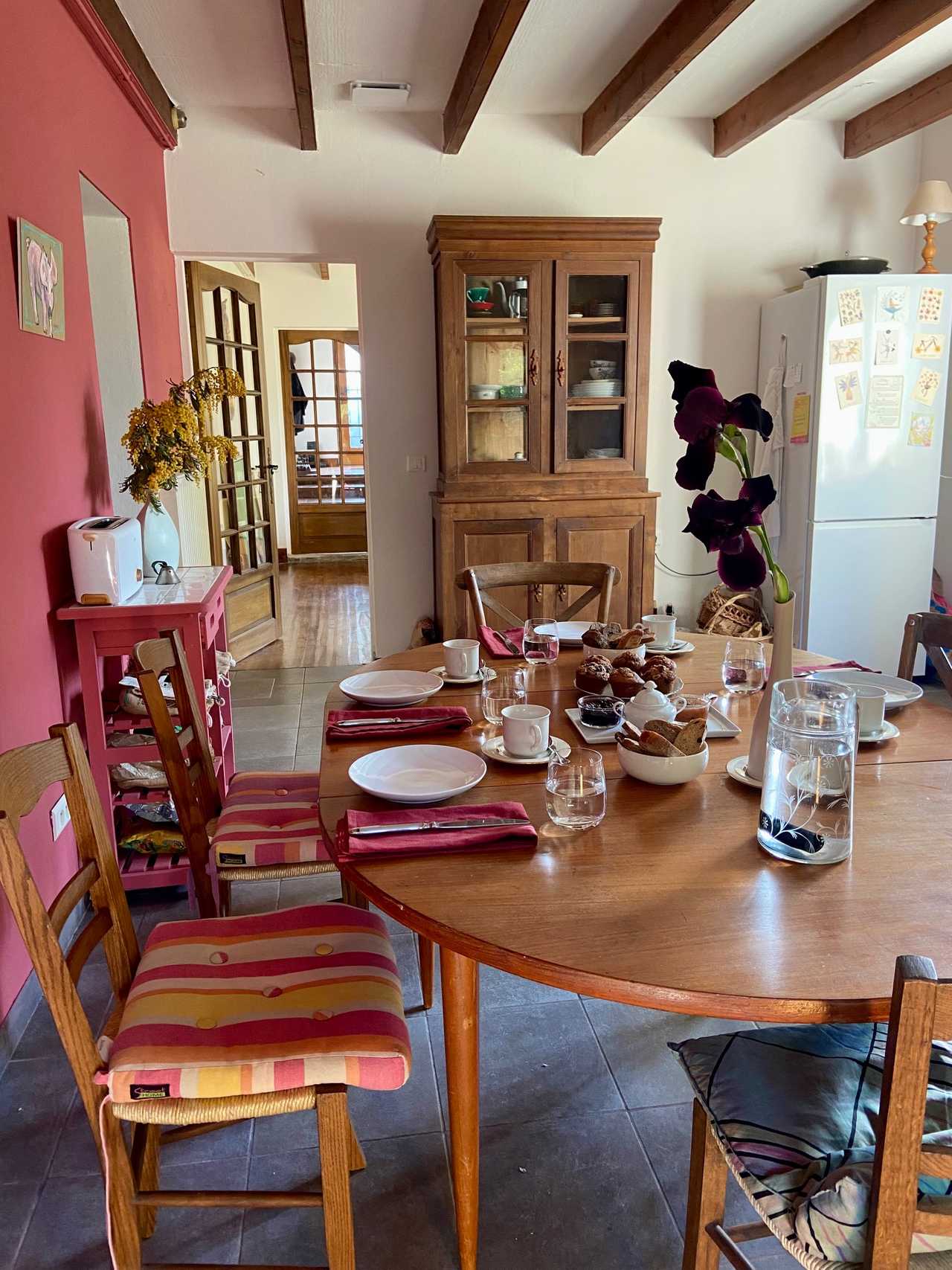 Vegan B&B in the Charente Limousine, rural France - Bedroom 1, GF