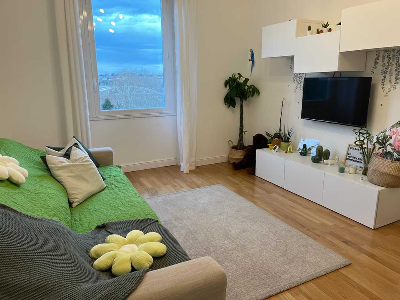 Apartment in a central area of Rome with a stunning city view