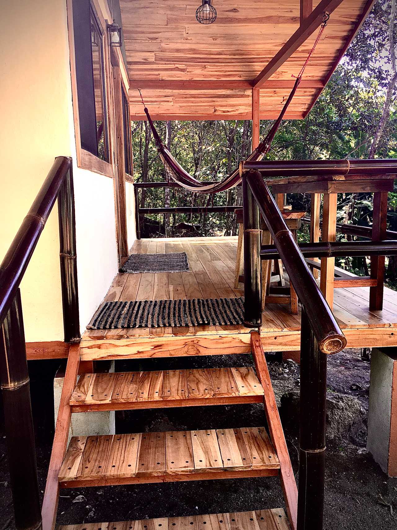 Private cabin in an ecological community surrounded by ecovillages