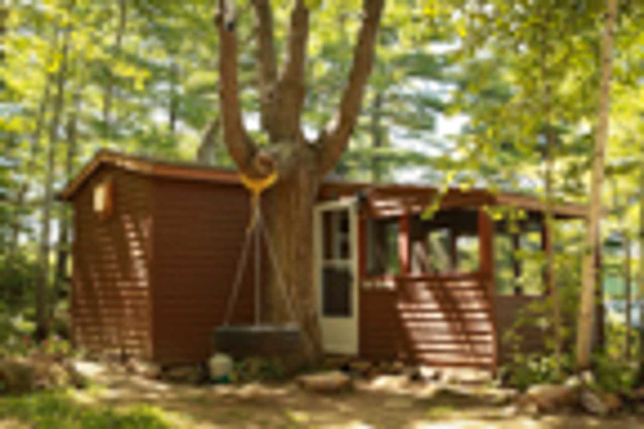 "The Bunkie"  at A Kinder World Rescue and Retreat.