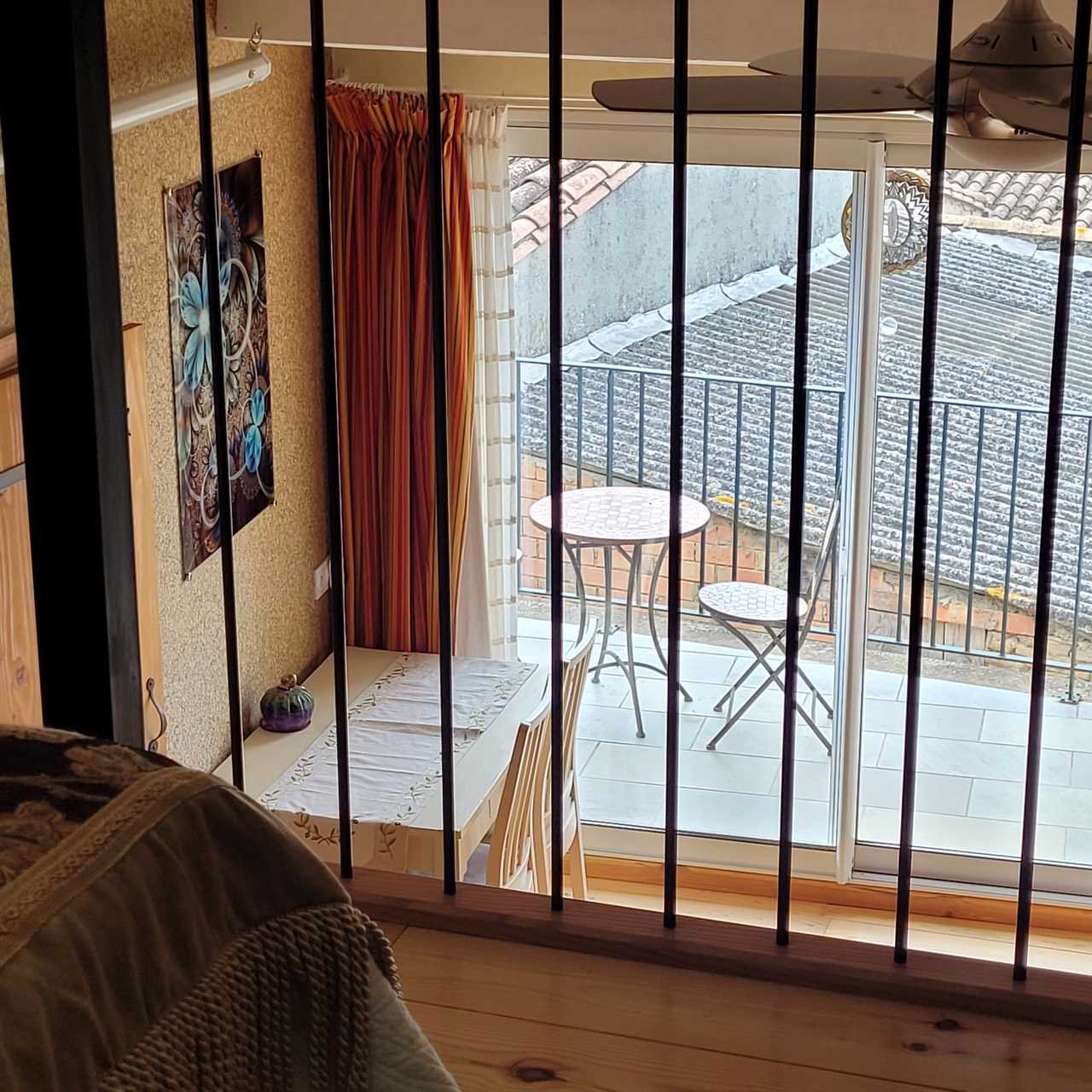 Apartment, part of the Santosha Yoga Retreat Centre.