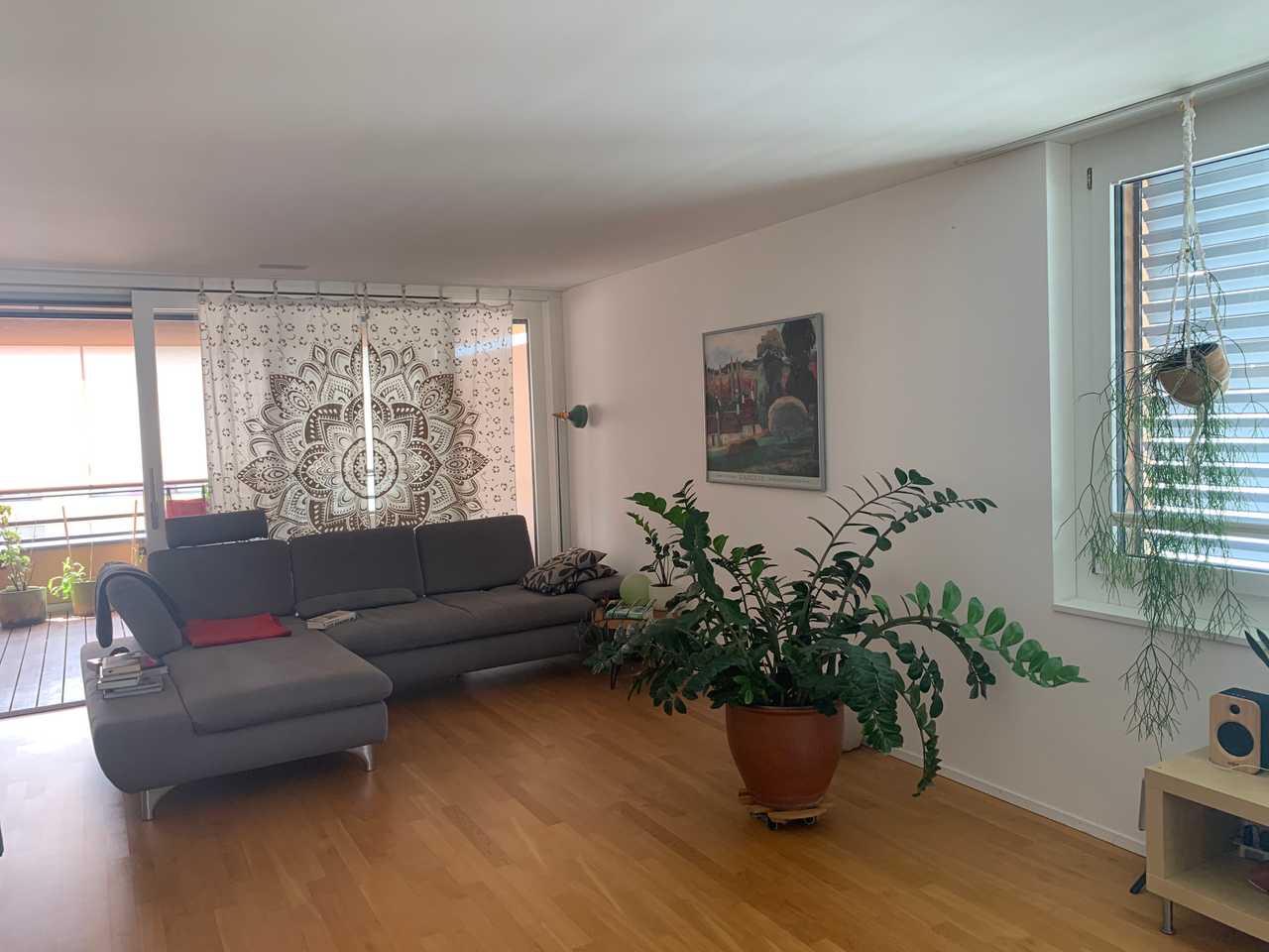 Bright and minimalist room between Zug & Baar