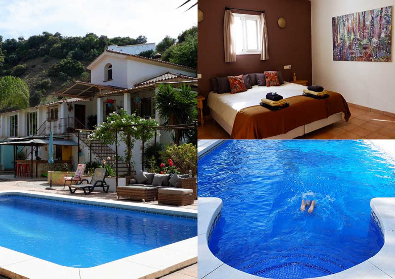 Big and cosy room Tierra at peacefull vegan Oasis besides river Pereila 