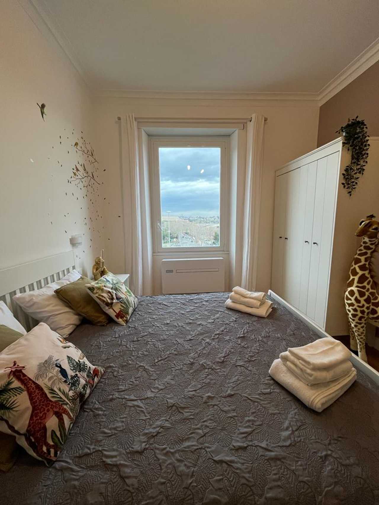 Apartment in a central area of Rome with a stunning city view