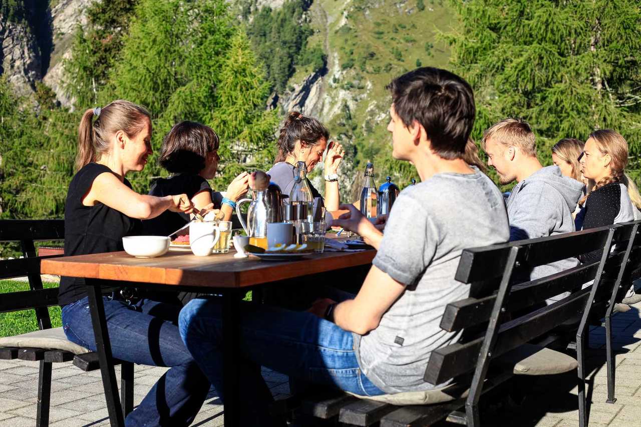  A remote mountain retreat, with daily yoga and guided hikes