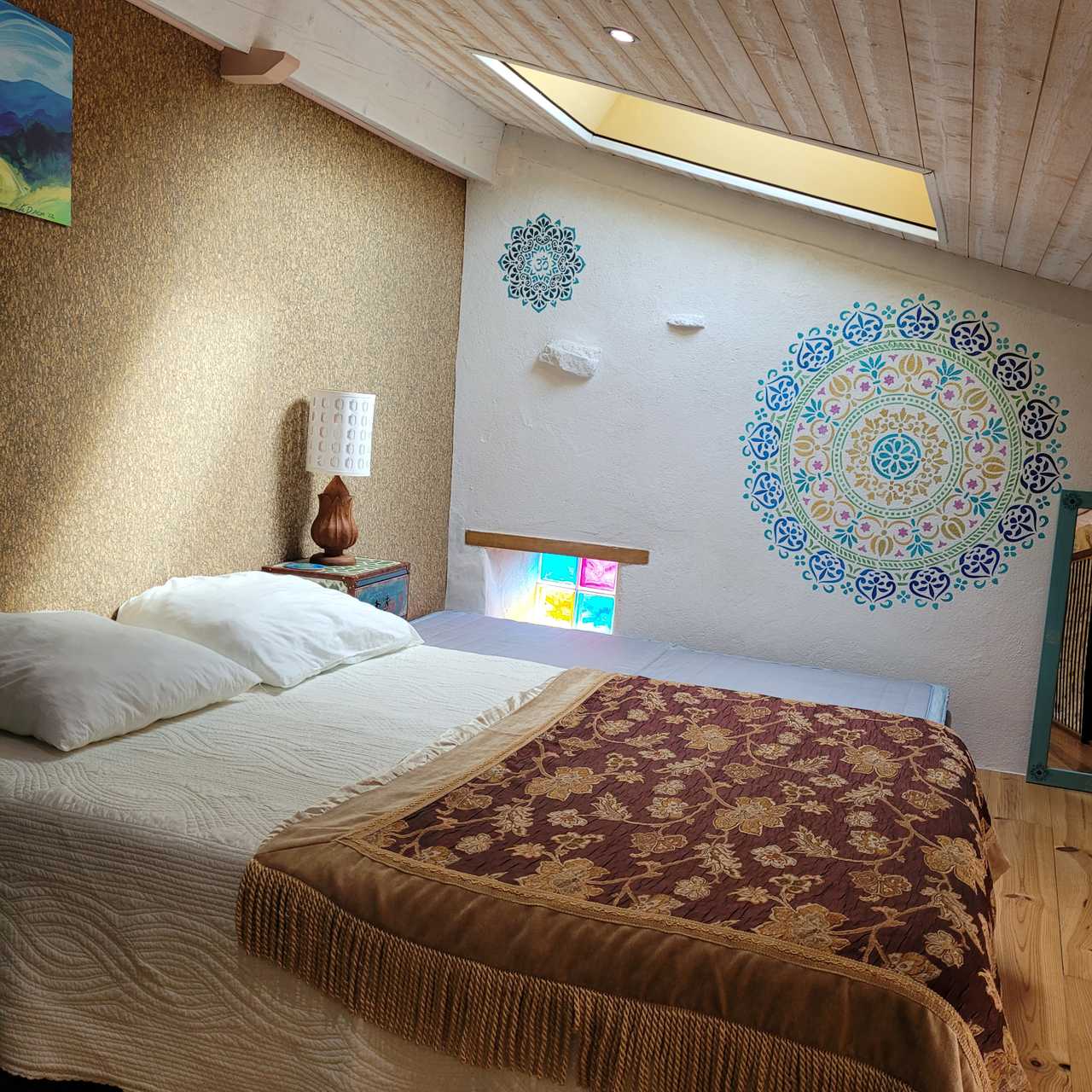 Apartment, part of the Santosha Yoga Retreat Centre.