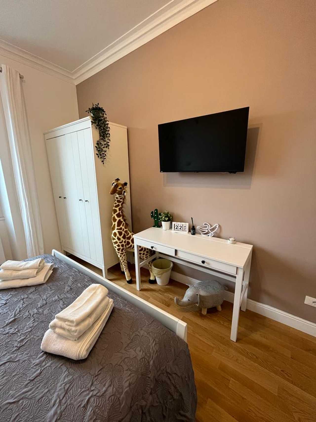 Apartment in a central area of Rome with a stunning city view