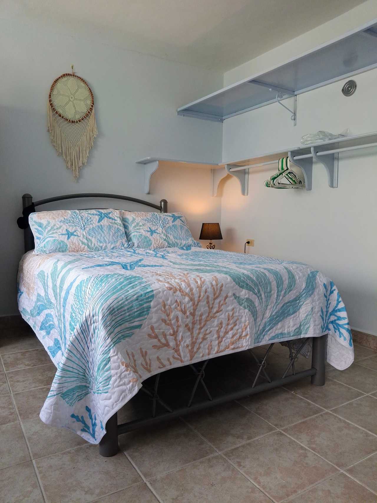 Blue Lotus is a lovely comfortable studio with lots of natural light. 