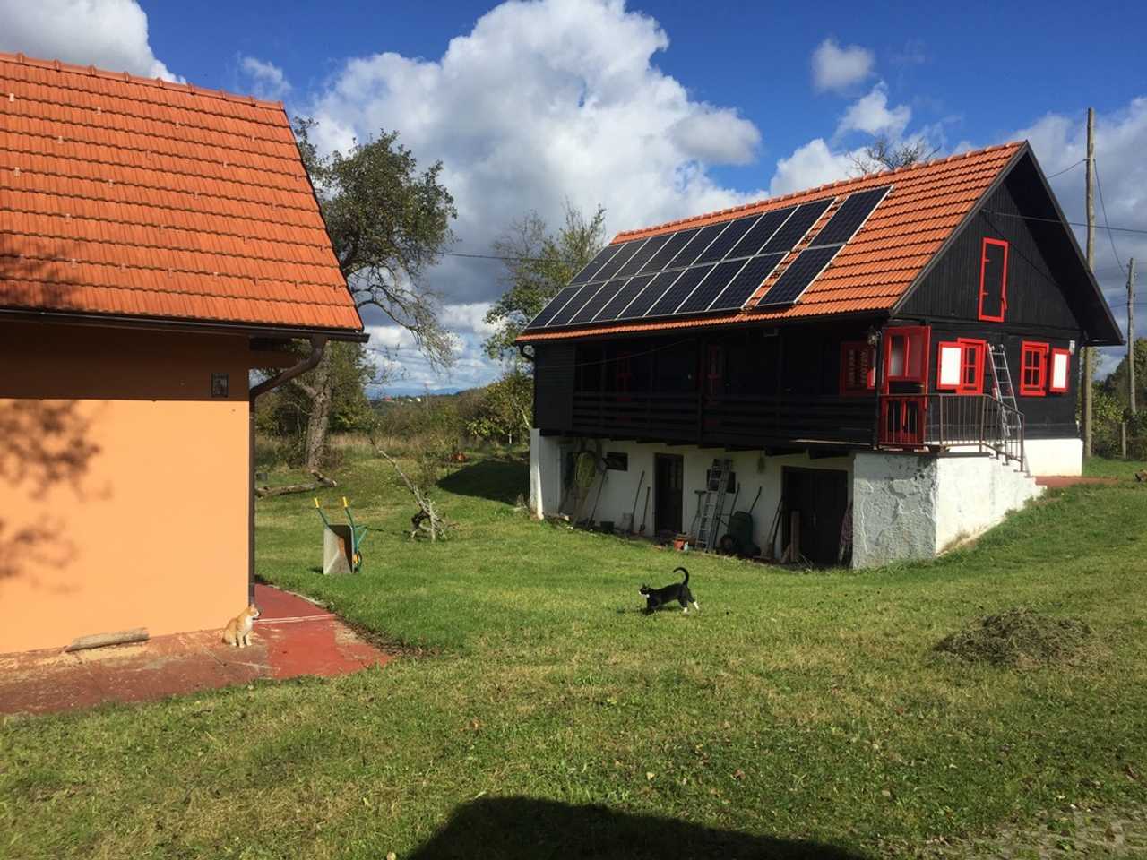 A rare vegan refuge in the Balkan countryside.